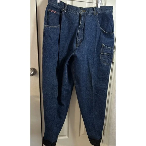 Vintage Trust by Monobaik Mens Denim Jacket And Jeans 42" Set Size XXL 2 piece - Picture 7 of 14